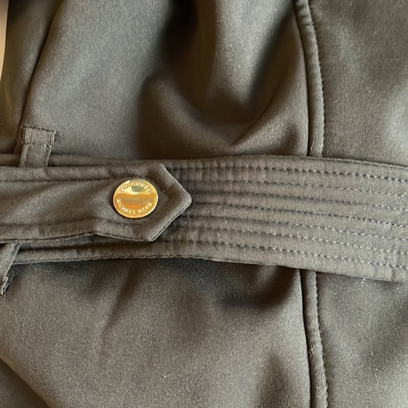 Black Michael Kors lined fall jacket - Picture 6 of 11